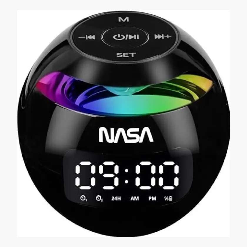 NASA Wecker und Bluetooth-Lautsprecher