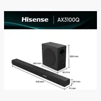 Hisense AX3100Q 3.1-Kanal Soundbar 500W