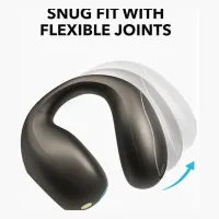 Soundcore C40i Open-Ear Clip-On Kopfhörer kabellos, Graphitgrau