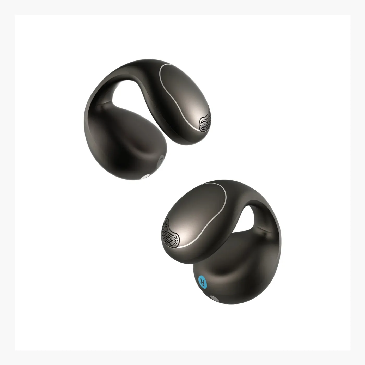 Soundcore C40i Open-Ear Clip-On Kopfhörer kabellos, Graphitgrau