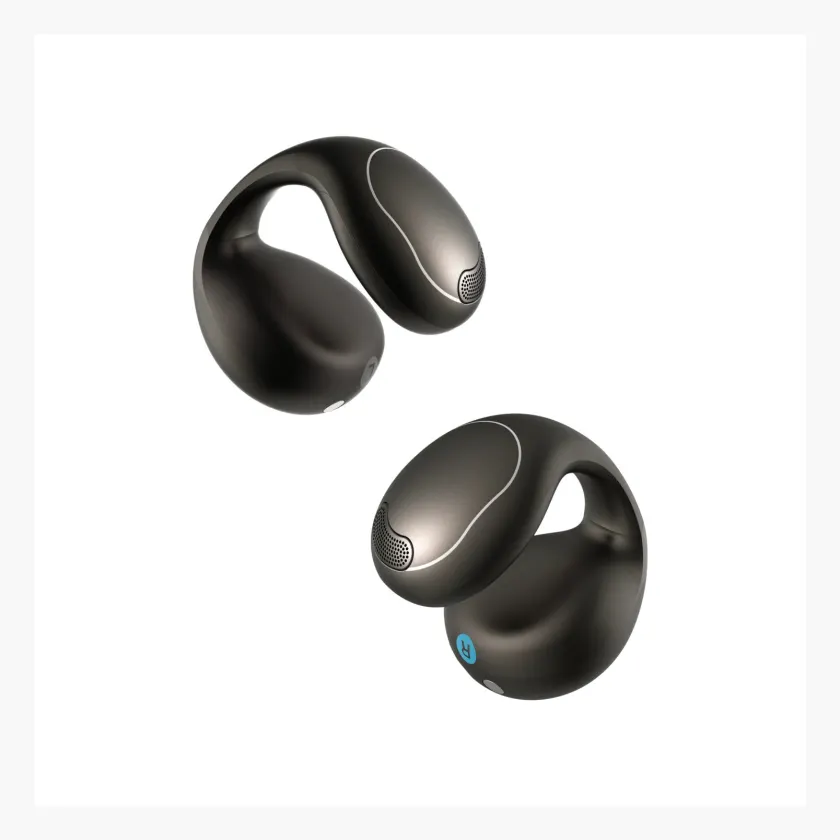 Soundcore C40i Open-Ear Clip-On Kopfhörer kabellos, Graphitgrau