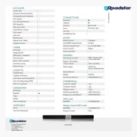 Roadstar SB-820BT